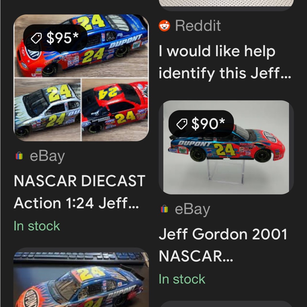 Blue Racing Car Toy - Picture 2 of 3